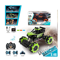 ВЕЗДЕХОД ТАНЦУЕТ, РАДИОУПРАВЛЯЕМЫЙ С АККУМУЛЯТОРОМ, ПУЛЬТ С МУЗЫКОЙ