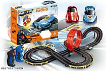 АВТОТРЕК С 2- МЯ МАШИНКАМИ С МЕРТВОЙ ПЕТЛЕЙ НА БАТАРЕЙКАХ A47-4